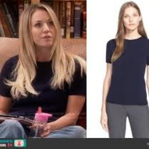 theory cashmere tee